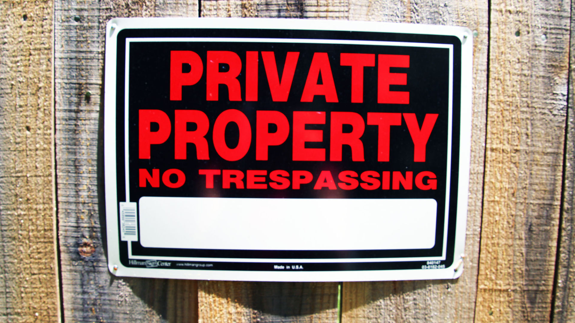 private property